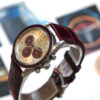 Universal Genève Chronographe Compax Burgundy Réf 884.485 full set