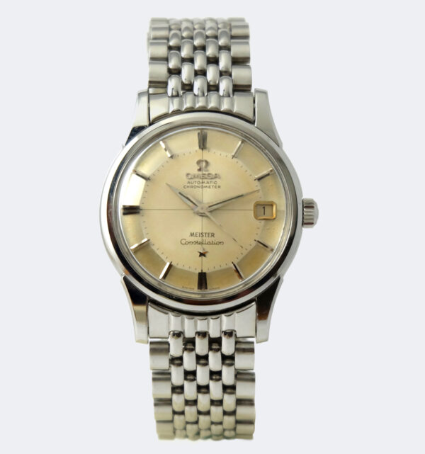 Omega constellation Pie Pan Cross Hair Meister Réf 14393