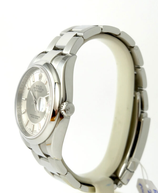rolex Datejust cadran White Bull Eye comme neuve