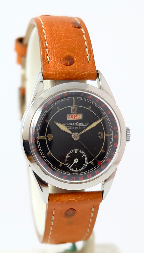 Jaeger Lecoultre Quantième Cadran Noir