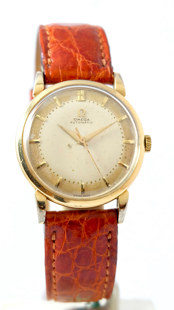 Omega Automatique Plaqué Or 80 microns