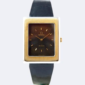 Omega Tank Clous de Paris or acier 1974
