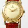 Omega Automatique Plaqué Or 80 microns