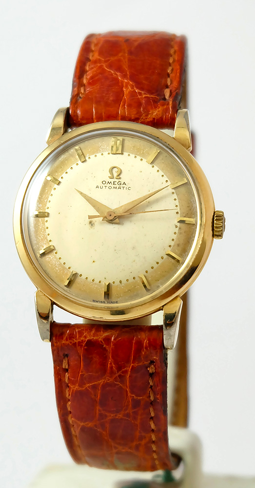 Omega Automatique Plaqué Or 80 microns