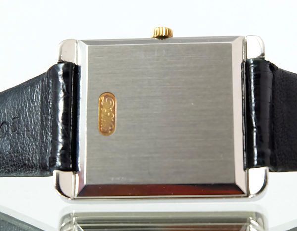 Omega Tank Clous de Paris or acier 1974
