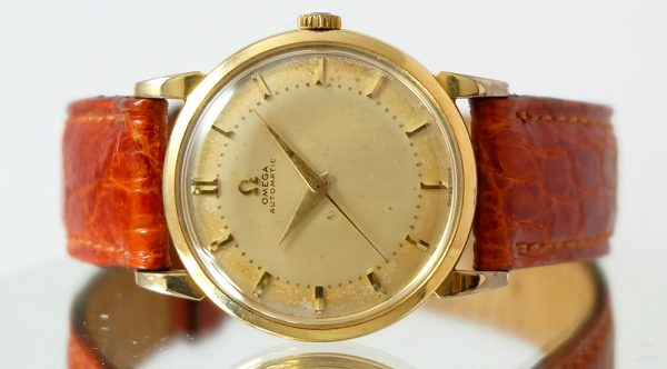 Omega Automatique Plaqué Or 80 microns